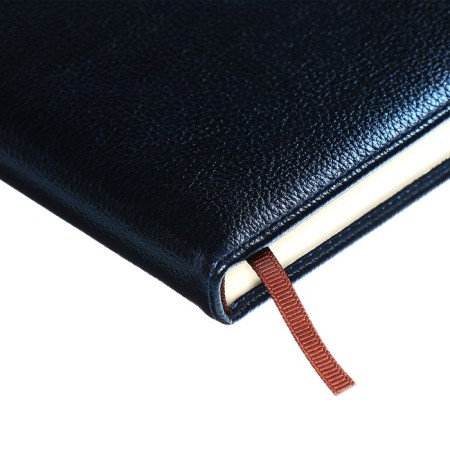 Deliciper is low, PVC cover, A5 format, 140 l, cell, metallic blue-4