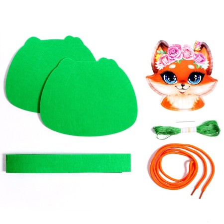 Set for creating a bag of fox felt with a thermonacle.-2