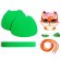 Set for creating a bag of fox felt with a thermonacle.