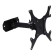 Ramo K-561 bracket, for TV, inclined-horned, 13-43 ", 90-215 mm from the wall, black