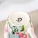 Porcelain shade mug "Coos", 350 ml, pink color