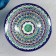 Buditsa Rishtan ceramics "Patterns", 28 cm, mix