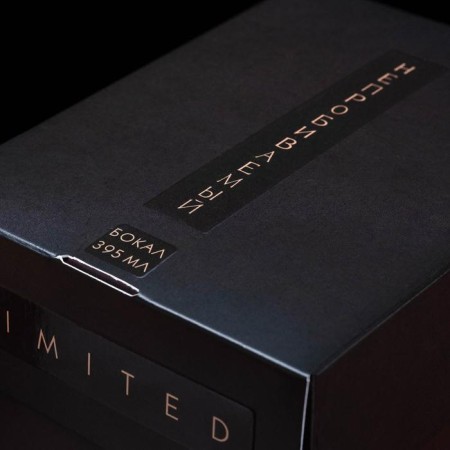 Glass "impenetrable", bullet, for cognac, box, 395 ml-4