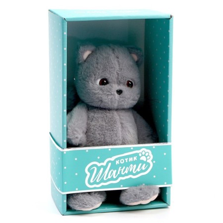 Soft toy "Cat Slanti", with a ball-6