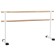 Portable choreographic machine two -row (support - stainless steel) No. 3 beech, white color of the legs