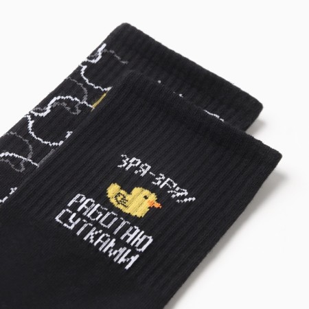 A set of male socks KAFTAN "days", p. 41-44 (27-29 cm), 2 pairs-2