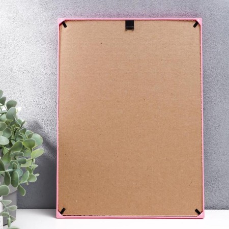 Photo frame plastic L-5 21x30 cm Pink mix (plastic screen)-2