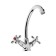 Kitchen mixer Zein Z2481, Cran-Box Brass 1/2 ", without eyeliner, chrome