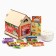 Sweet children's gift "Mail": chocolate sweets, dummy feeder, paints, 700 g.