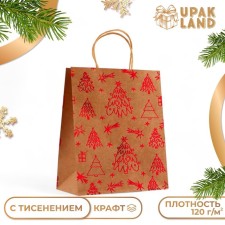 Craft package with embossing, round handle, 