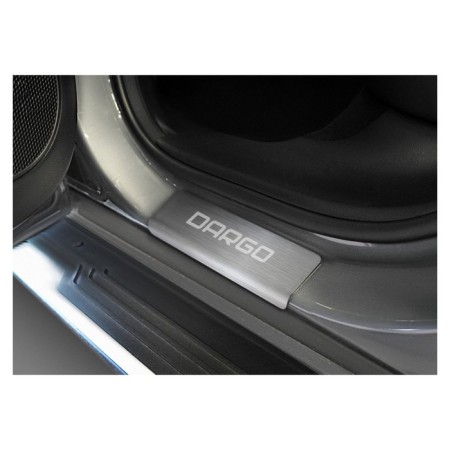 Automax thresholds for the Haval Dargo 2022-n., Stainless. steel, with the inscription, 4 pcs-2