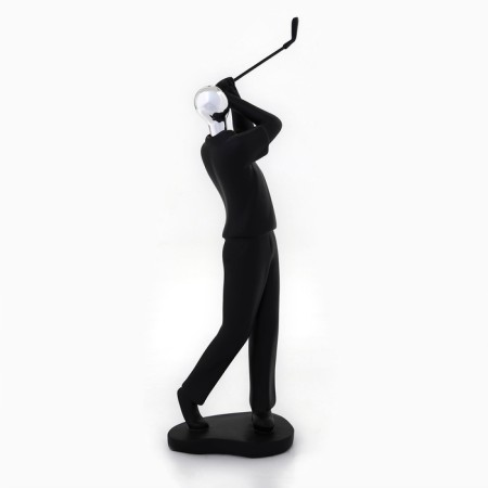 Figure Polystone "Golf player" 7.5 x 10 x 28 cm