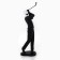 Figure Polystone "Golf player" 7.5 x 10 x 28 cm