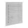 Ventilation grate Zein Lux RM1919C, 190 x 190 mm, with a grid, metal, galvanizing