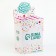 Pneumatic clap "Happy Birthday" pink 30cm