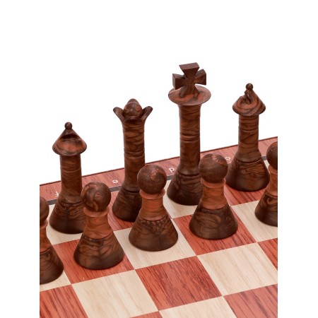 Chess 36 x 31 cm, King H-8.5 cm, Pig H-4.5 cm-3