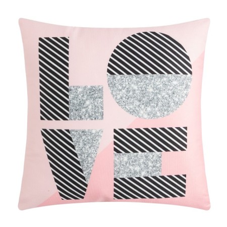 Ethel Love pillow, 40x40 cm, 100% p/e, velor