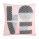 Ethel Love pillow, 40x40 cm, 100% p/e, velor