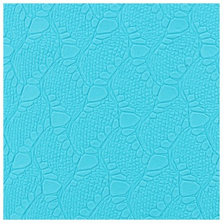 Fitness and yoga mat, 183x61x0.6 cm, gray/blue color-15