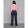 Sports female trousers, size 42, blue color
