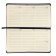 Planing undated 95x170 mm, 64 sheets, integral cover, artificial leather, software, lies, tinted block 70g/m2, black