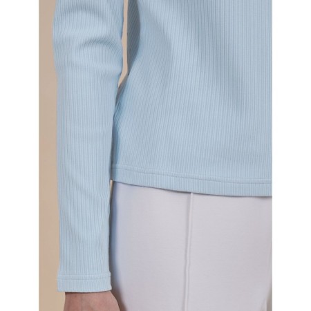 Pulover female, size XL, blue color-3