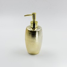Joy Home liquid soap dispenser, ceramics, gold