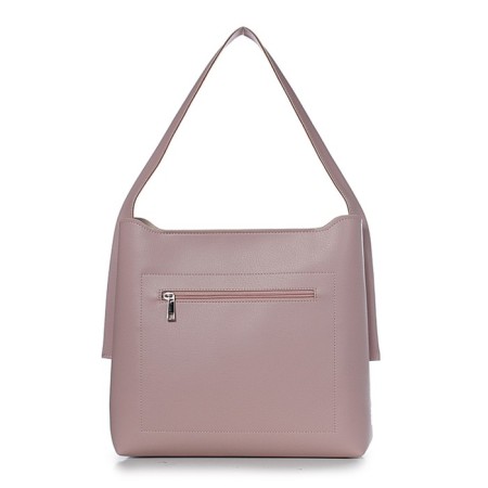 Female bag, artificial leather, 305x285x90 ​​cm, pink-2