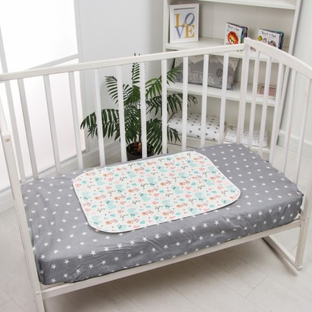 A waterproof diaper, 50x70 cm "bears"-6