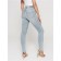 Women's jeans modeling Conte Elegant Skinny, size M, color Acid Washed Grey