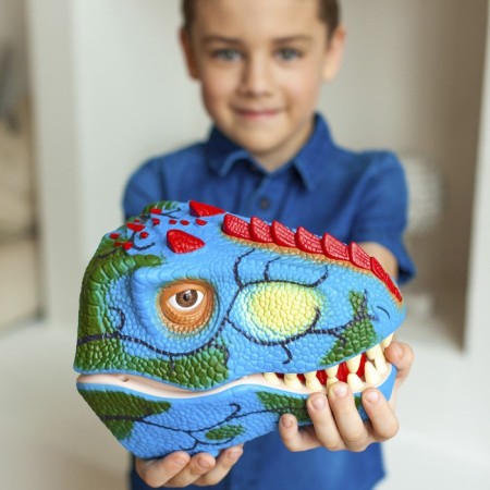 Lapal bubble generator "World of dinosaurs: tyrannosaurus", blue color-2