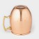 Copper mug, 400 ml, d = 7.5 cm, h = 9 cm, brass handle, with a pattern, 1 variety