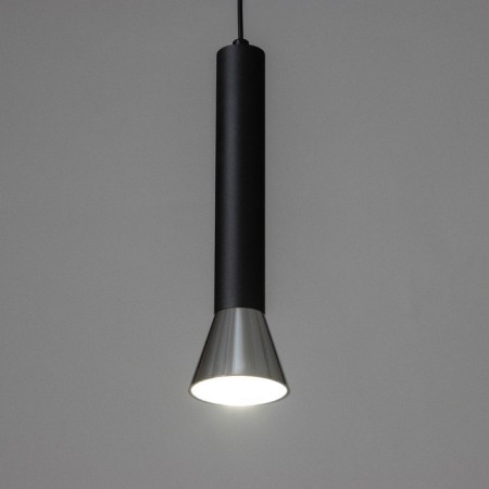 Claret suspension lamp GU10 35W black chrome 7x7x25.5-125.5cm