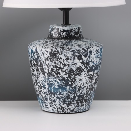 Table lamp "Claud" 1x40W E27 Black/White 25x25x38, 5cm-3