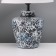 Table lamp "Claud" 1x40W E27 Black/White 25x25x38, 5cm