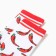 Male socks "peppers" size 41-44 (27-29 cm), white