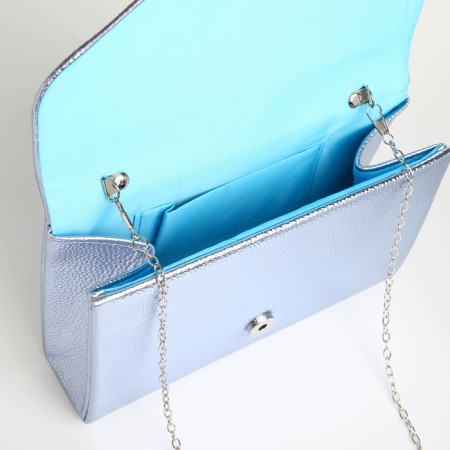 Female bag on a magnet, silver color-4
