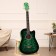 Acoustic guitar Music Life QD-H38Q-HW, Green