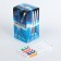 Ballic handle, 0.5 mm, blue rod, white body with a rubber holder, mix