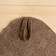 Bath mat "Classic" felt, dark, 40x30cm