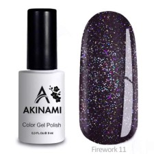 Гель-лак Akinami Fireworks №11, 9 мл