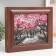 Closed keybox "Sakura" 26.5x31.5 cm nut
