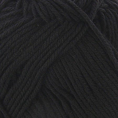 Yarn "Elegant" 100% merino wool 250m/100g (02-black)