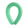 Latex Twisting Ball 350 ", Standard, set 10 pcs., Green color