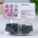 Confectionery sprinkling balls 4 mm, black, 20 g