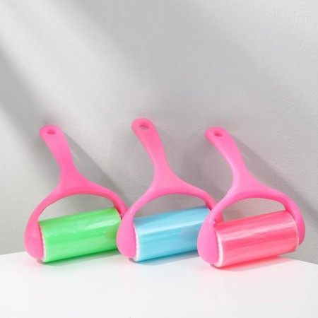 The roller for cleaning clothing is silicone, 19 × 12 × 5.5 cm, color mix-2