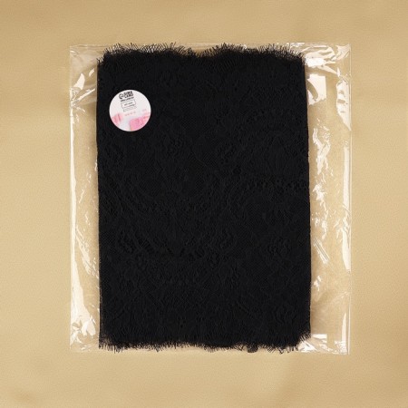 Lace cilia, 270 mm × 3 ± 0.5 m, black color-3