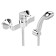 Vidima shower mixer ", wall, chrome