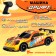 Radio -controlled "Drift" machine, interchangeable wheels, lighting effects, operates from the battery