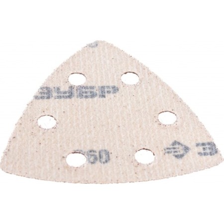 The triangle grinding bison 35583-060, perforated, P60, 93 x 93 x 93 mm, 5 pcs.-4
